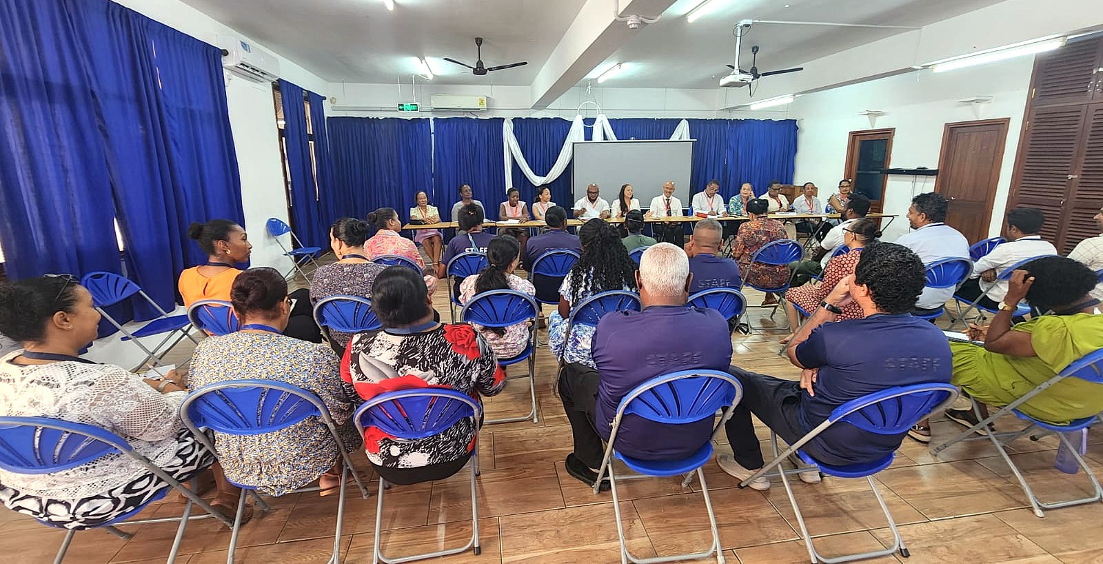 Ministerial visit - International School