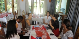 Ministerial Visit to Asian Fusion, La Plaine St Andre and the Crown Beach Hotel