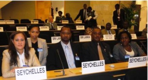Minister Alexander addresses 101st International Labour meet