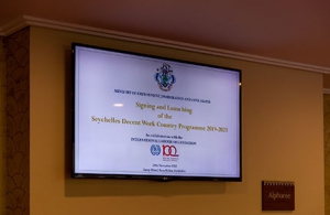 Decent Work Country Programme 2019-2023 Signed and Launched