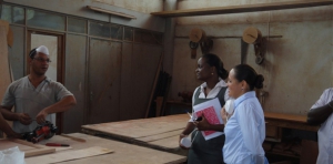 Ministerial visit to Herman Maria Construction Company, Providence