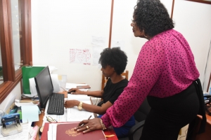 The new system is expected to expedite the services the Civil Status division is offering (Photo: Anel Robert)