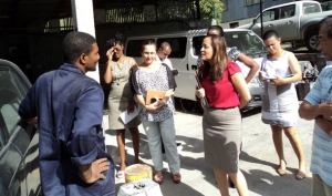 Minister Alexander visits EZY Garage, Plaisance and Stone Mill Bakery, Providence