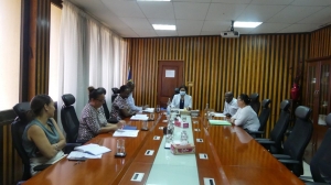 Minister Francourt continues on her inter-ministerial collaborative journey with a first meeting with the Minister of Education