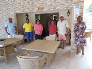 Minister Telemaque visits Praslin businesses